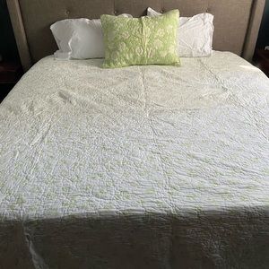 Pottery Barn - full size blanket and sham